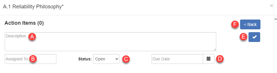 Create Action Item